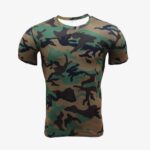 Short Sleeve Rash Guard Camo