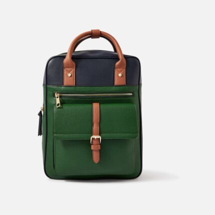 Double-handle-large-backpack-green